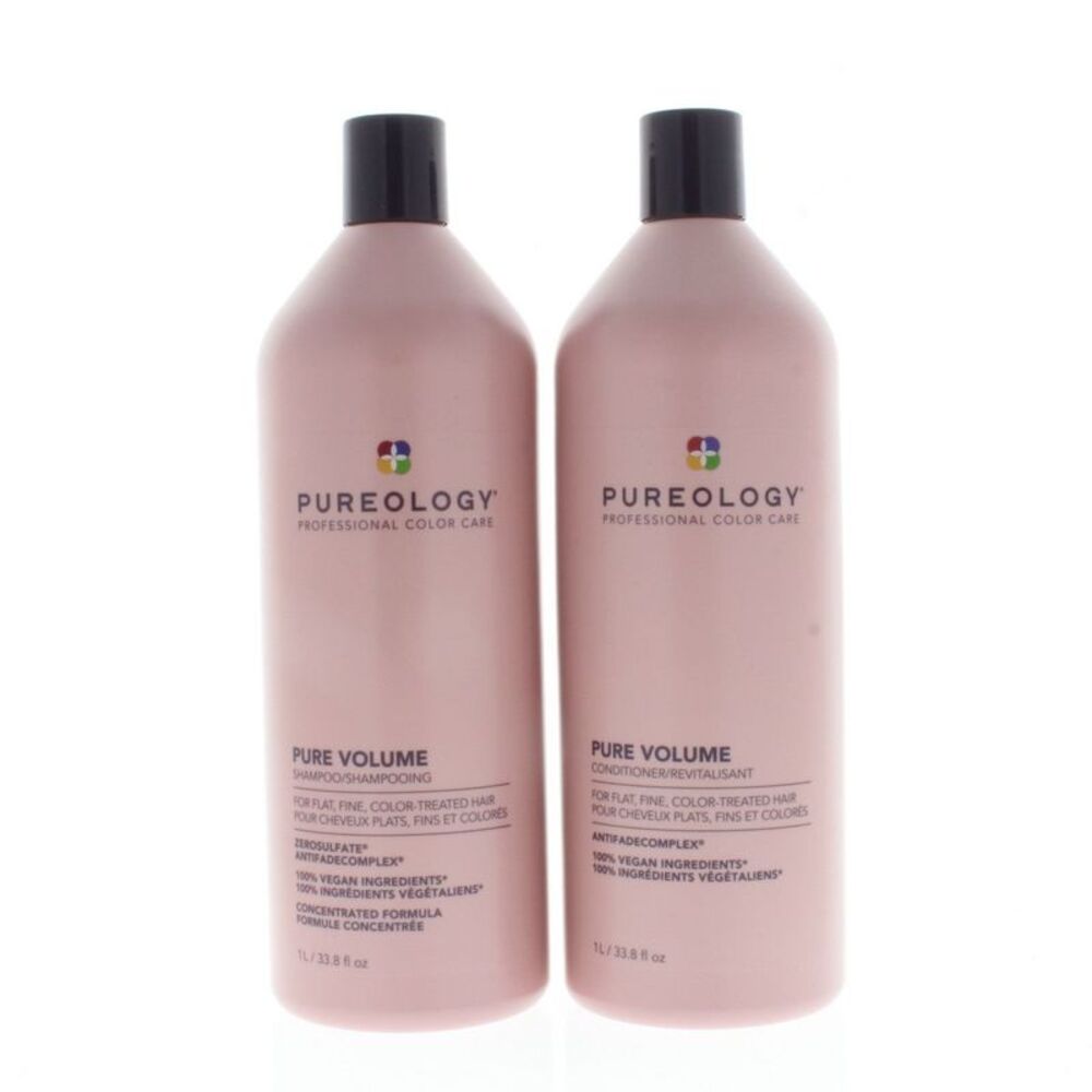 Pureology Pure Volume Shampoo 33.8 oz & Conditioner 33.8 oz Duo Set